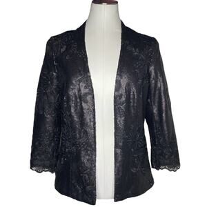 Reiss Cyrano Sequin Lace Jacket size Small NWT